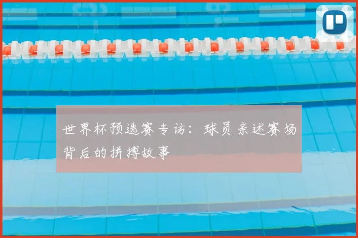 世界杯预选赛专访:球员亲述赛场背后的拼搏故事